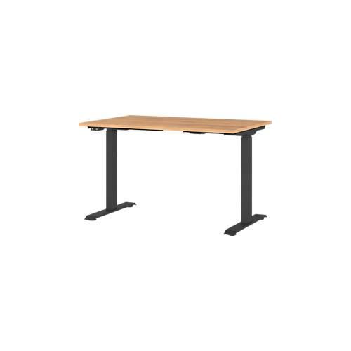 4005949790643 - Schreibtisch Agenda Home elektrisch höhenverstellbar B 1200 x T 800 x H 720-1200 mm Grandson-Eiche Schwarz + Memory-USB-Panel