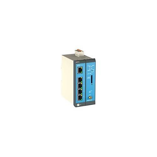 4022892001527 - icom MRX MRX2 LTE - Router - WWAN 5-Port-Switch - 4G 2G - an DIN-Schiene montierbar 4022892001527 - icom MRX MRX2 LTE - Router - WWAN 5-Port-Switch - 4G 2G - an DIN-Schiene montierbar
