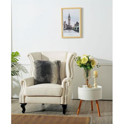 4260611650407 - Dekokissen STAR HOME TEXTIL Schakal grau (grau felloptik) B48cm L48cm Polyacryl Dekokissen_Sitzkissen_Kissenhüllen aus besonders weichem Fellimitat