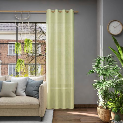 4006470503160 - Vorhang NEUTEX FOR YOU Libre-ECO grün B142cm H225cm Jacquard Polyester Gardinen Nachhaltig Breite 142 cm nach Maß 4006470503160 - Vorhang NEUTEX FOR YOU Libre-ECO grün B142cm H225cm Jacquard Polyester Gardinen Nachhaltig Breite 142 cm nach Maß