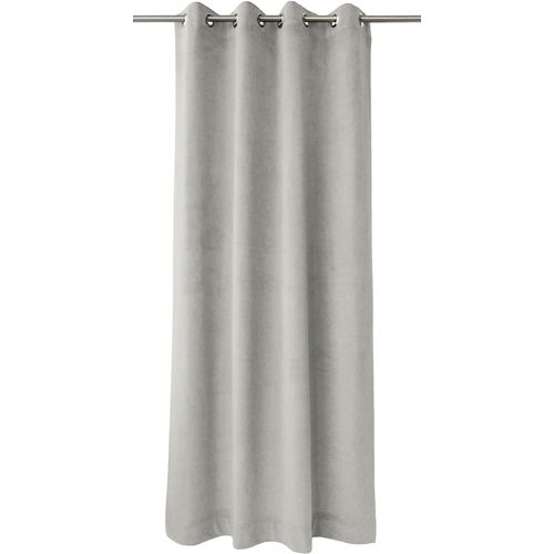 4003440190863 - Vorhang APELT TASSILO Gr 1 grau Gardinen 245cm Ösen 135cm Polyester HxB 245x135 Tassilo Ösenschal mit Mettalösen B135cm H245cm 4003440190863 - Vorhang APELT TASSILO Gr 1 grau Gardinen 245cm Ösen 135cm Polyester HxB 245x135 Tassilo Ösenschal mit Mettalösen B135cm H245cm