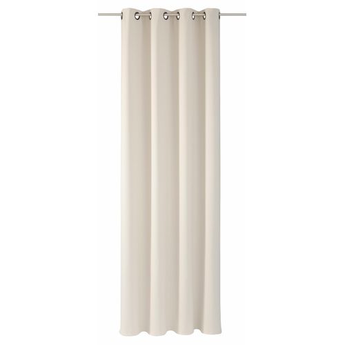 4032107171068 - Vorhang Thermal Black out Gardinen Gr 260 cm Ösen 145 cm beige (natur) Ösen Gardine