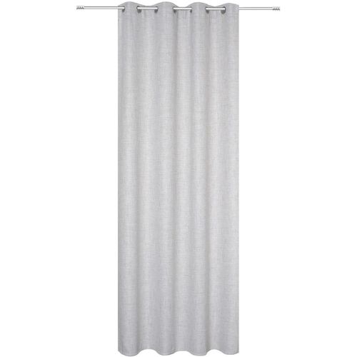 4056751520324 - Vorhang HEINE HOME Gr 1 grau B140cm H145cm Polyester Gardinen 4056751520324 - Vorhang HEINE HOME Gr 1 grau B140cm H145cm Polyester Gardinen