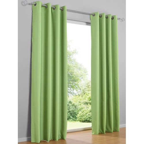 6952540630190 - Vorhang HEINE HOME Gr 3 grün (apfelgrün) B135cm H225cm Polyester Gardinen 6952540630190 - Vorhang HEINE HOME Gr 3 grün (apfelgrün) B135cm H225cm Polyester Gardinen
