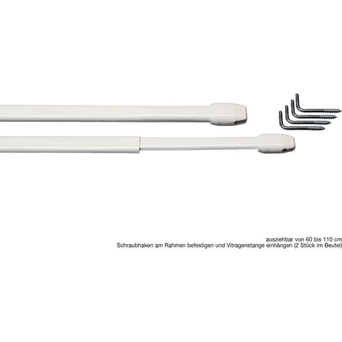 9002777117678 - GARESA Vitragenstange »Vitragenstange 11 mm« ausziehbar-Fixmass 9002777117678 - GARESA Vitragenstange »Vitragenstange 11 mm« ausziehbar-Fixmass
