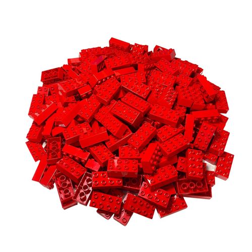 4262363579968 - LEGO® DUPLO® 2x4 Steine Bausteine Rot - 3011 - Teile 100x 4262363579968 - LEGO® DUPLO® 2x4 Steine Bausteine Rot - 3011 - Teile 100x