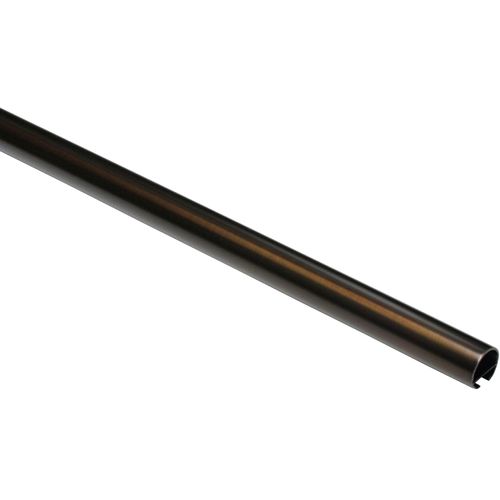 4003018330127 - Gardinenstange Innenlauf I GARDINIA Ø 20 mm Fixmaß Metall Serie Einzelprogramm Chicago Ø 20 mm braun