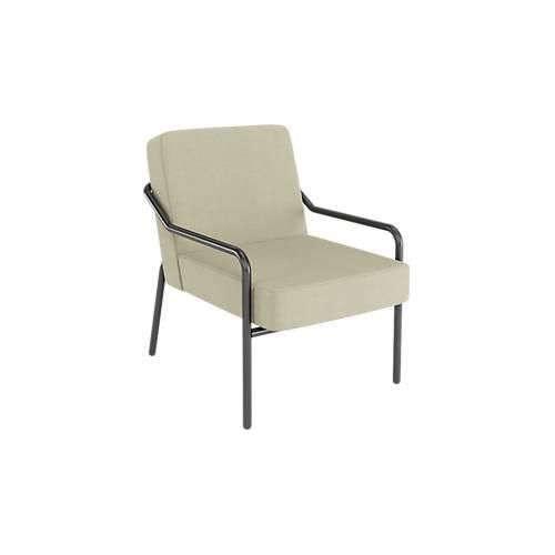 3660141964141 - Sessel meet® by Paperflow MEDSO Klassik M gepolstert Sitzfläche austauschbar B 580 x T 743 x H 736 mm Stoff und Stahl grün mattschwarz 3660141964141 - Sessel meet® by Paperflow MEDSO Klassik M gepolstert Sitzfläche austauschbar B 580 x T 743 x H 736 mm Stoff und Stahl grün mattschwarz