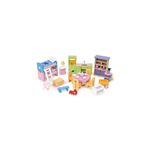 5060023410403 - Le Toy Van Puppenhaus Zubehör Starter Möbel Set