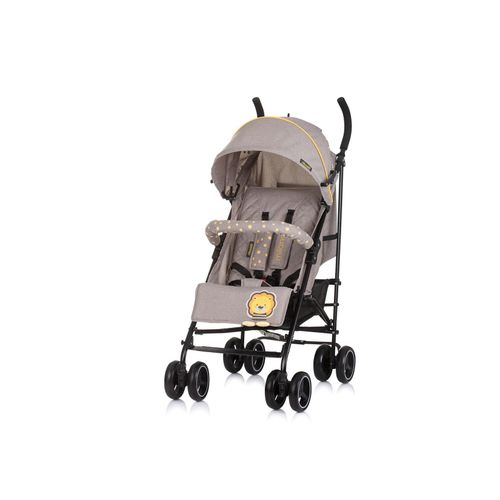 3800931062729 - Kinderwagen Milano Buggy bis 22 kg Rückenlehne verstellbar faltbar hellgrau