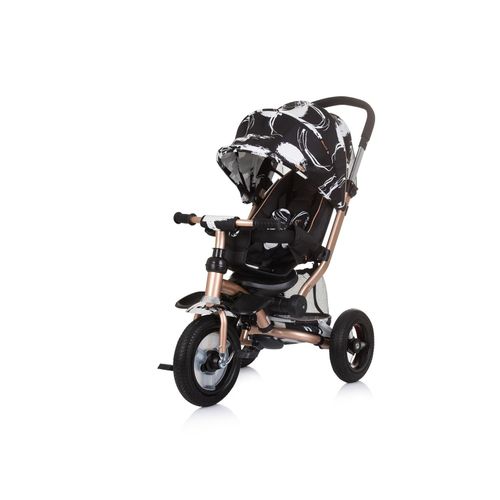 3800931057190 - Dreirad Bolide – 2-in-1 Dreirad mit Liegefunktion Luftreifen Dach schwarz weiß 3800931057190 - Dreirad Bolide – 2-in-1 Dreirad mit Liegefunktion Luftreifen Dach schwarz weiß