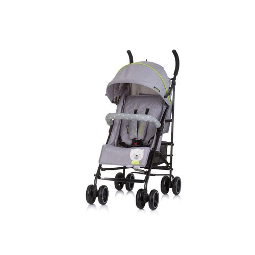 3800931062545 - Kinderwagen Milano Buggy bis 22 kg Rückenlehne verstellbar faltbar grau