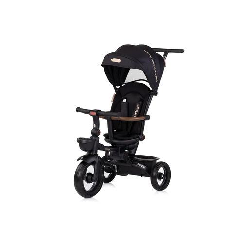 3800931064518 - Dreirad Tricycle Urban Lenker mit Licht klappbar Sitz drehbar Korb schwarz 3800931064518 - Dreirad Tricycle Urban Lenker mit Licht klappbar Sitz drehbar Korb schwarz