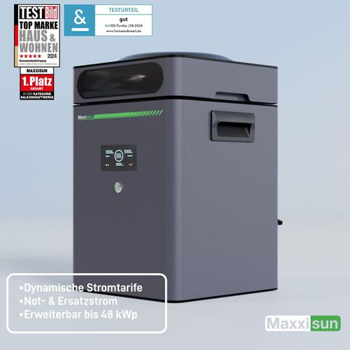 2100000879533 - Vorverkauf Maxxicharge 50 Batteriespeicher Lieferbar ab 01052024 inkl 20% Vorbestellerrabatt auf Batteriespeicher* Weiß mit CCU und Poweropti PA201901