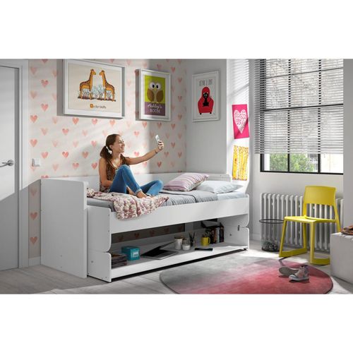 5420070222471 - VIPACK - Funktionsbett Denver 90 x 200 cm inkl Schreibtisch 5420070222471 - VIPACK - Funktionsbett Denver 90 x 200 cm inkl Schreibtisch