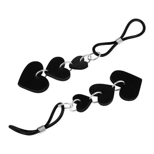4061504086941 - Dekorative Nippelklemmen mit Herzanhängern 4061504086941 - Dekorative Nippelklemmen mit Herzanhängern