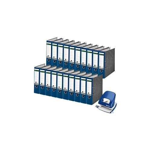 4251898827378 - Sparset Leitz® Ordner 1080 80 mm 20 Stück + Gratis Leitz® Locher NeXXt Serie 5008 blau 4251898827378 - Sparset Leitz® Ordner 1080 80 mm 20 Stück + Gratis Leitz® Locher NeXXt Serie 5008 blau
