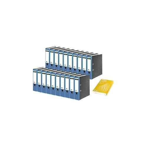 4251898827439 - Select Ordner blau DIN A4 80 mm 20 Stück + GRATIS Kopierpapier 4251898827439 - Select Ordner blau DIN A4 80 mm 20 Stück + GRATIS Kopierpapier