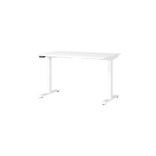 4005949790704 - Sitz-Steh-Schreibtisch JET 7907-84 elektrisch höhenverstellbar 72-120cm (H) 120cmx80cm (BxT) rechteckig weiß Weiß 40059497 4005949790704 - Sitz-Steh-Schreibtisch JET 7907-84 elektrisch höhenverstellbar 72-120cm (H) 120cmx80cm (BxT) rechteckig weiß Weiß 40059497