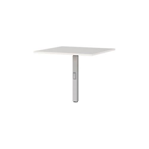4005949792036 - Eckverbindungsplatte Agenda mechanisch höhenverstellbar B 800 x T 800 x H 680-910 mm Lichtgrau Silber 4005949792036 - Eckverbindungsplatte Agenda mechanisch höhenverstellbar B 800 x T 800 x H 680-910 mm Lichtgrau Silber