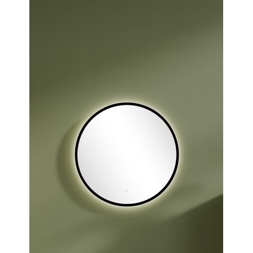 4255621752302 - Spiegel WELLTIME Carlton Spiegelpaneel mit Amibientelicht schwarz B H T 60cm x 60cm x 3cm Ø 60cm Metall Universeller Badezimmerspiegel 60 cm inklusive Beleuchtung B60cm H60cm T3cm 4255621752302 - Spiegel WELLTIME Carlton Spiegelpaneel mit Amibientelicht schwarz B H T 60cm x 60cm x 3cm Ø 60cm Metall Universeller Badezimmerspiegel 60 cm inklusive Beleuchtung B60cm H60cm T3cm