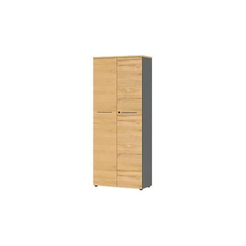 4005949423701 - GERMANIA Aktenschrank Agenda Home 4237-564 grafit grandson-eiche 4 Fachböden 800 x 400 x 1970 cm 4005949423701 - GERMANIA Aktenschrank Agenda Home 4237-564 grafit grandson-eiche 4 Fachböden 800 x 400 x 1970 cm