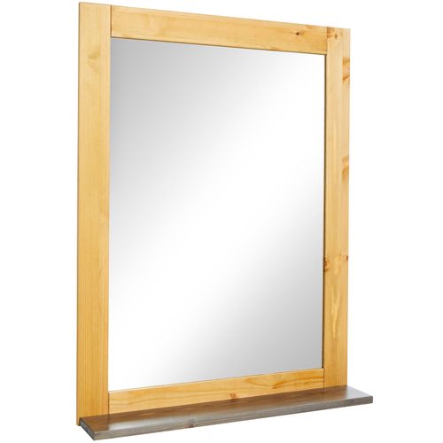 4029686479586 - Badspiegel WELLTIME Mary beige (natur grau) Spiegel B H T 60cm x 80cm x 12cm Badmöbel im Landhaus-Stil Breite 60 cm aus Massivholz B60cm H80cm T12cm 4029686479586 - Badspiegel WELLTIME Mary beige (natur grau) Spiegel B H T 60cm x 80cm x 12cm Badmöbel im Landhaus-Stil Breite 60 cm aus Massivholz B60cm H80cm T12cm
