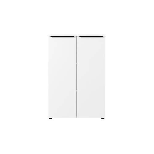 4005949436800 - Aktenschrank Porto 2 Türen und 2 Einlegeböden 3 OH B 810 x T 400 x H 1200 mm weiß 4005949436800 - Aktenschrank Porto 2 Türen und 2 Einlegeböden 3 OH B 810 x T 400 x H 1200 mm weiß