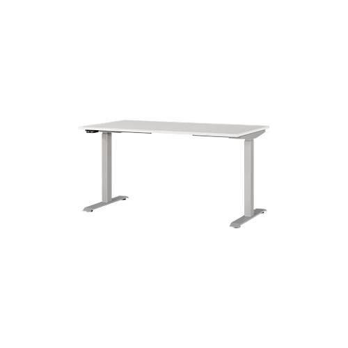 4005949791084 - Sitz-Steh-Schreibtisch JET 7905-583 elektrisch höhenverstellbar 140x80cm (BxT) rechteckig lichtgrau Silber 4005949791084 4005949791084 - Sitz-Steh-Schreibtisch JET 7905-583 elektrisch höhenverstellbar 140x80cm (BxT) rechteckig lichtgrau Silber 4005949791084
