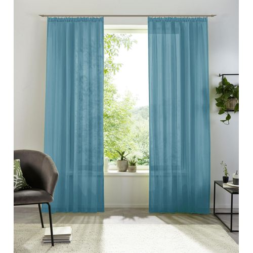 6941446610603 - my home Gardine »XANA mit Ösen Kräuselband oder Schlaufen« (1 St) Bestseller einfarbig 1 bzw 2 Schals pflegeleicht Schal 6941446610603 - my home Gardine »XANA mit Ösen Kräuselband oder Schlaufen« (1 St) Bestseller einfarbig 1 bzw 2 Schals pflegeleicht Schal