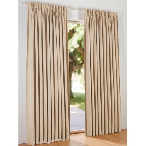 8902836034445 - Vorhang HEINE HOME Gardinen Gr 225 cm Multifunktionsband 130 cm grau (taupe) Übergardinen 8902836034445 - Vorhang HEINE HOME Gardinen Gr 225 cm Multifunktionsband 130 cm grau (taupe) Übergardinen
