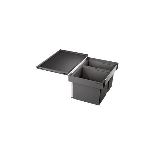 4020684651134 - Mülltrennsystem BLANCO Flexon II 60 2 schwarz B40cm H37cm T56cm Kunststoff Mülleimer Kunststoff Stahlblech 600 mm Untermass 4020684651134 - Mülltrennsystem BLANCO Flexon II 60 2 schwarz B40cm H37cm T56cm Kunststoff Mülleimer Kunststoff Stahlblech 600 mm Untermass