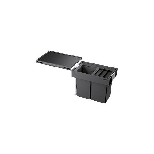 4020684651080 - BLANCO Mülltrennsystem Flexon II 30 2 Mülleimer Kunststoff Stahlblech 300 mm Untermass Gr B H T 40 cm x 37 cm x 26 cm 16 l schwarz Mülltrennsysteme 4020684651080 - BLANCO Mülltrennsystem Flexon II 30 2 Mülleimer Kunststoff Stahlblech 300 mm Untermass Gr B H T 40 cm x 37 cm x 26 cm 16 l schwarz Mülltrennsysteme
