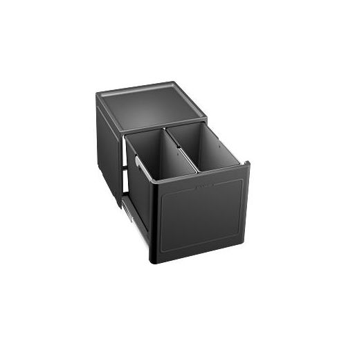 4020684524599 - BLANCO Mülltrennsystem Botton Pro 45 3 Mülleimer Gr B H T 40 cm x 35 cm x 41 cm 26 l schwarz Mülltrennsysteme 4020684524599 - BLANCO Mülltrennsystem Botton Pro 45 3 Mülleimer Gr B H T 40 cm x 35 cm x 41 cm 26 l schwarz Mülltrennsysteme
