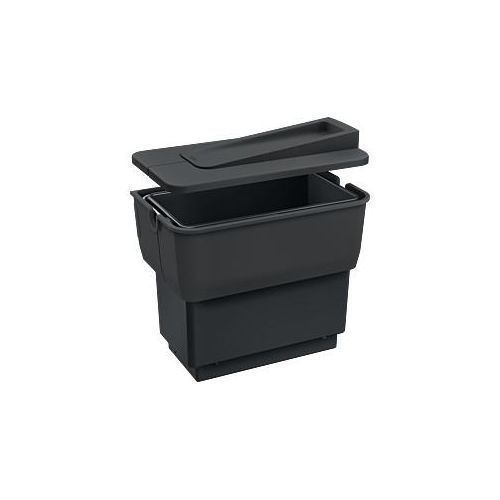 4020684354806 - Einbau-Abfallsammler Singolo kb 450 mm 14 Liter Kunststoff Anthrazit - Blanco 4020684354806 - Einbau-Abfallsammler Singolo kb 450 mm 14 Liter Kunststoff Anthrazit - Blanco