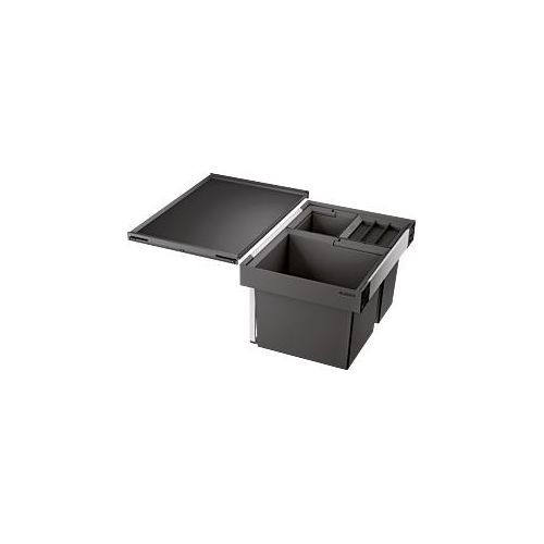 4020684651158 - Mülltrennsystem BLANCO Flexon II XL 60 3 schwarz B40cm H37cm T56cm Kunststoff Mülleimer 4020684651158 - Mülltrennsystem BLANCO Flexon II XL 60 3 schwarz B40cm H37cm T56cm Kunststoff Mülleimer