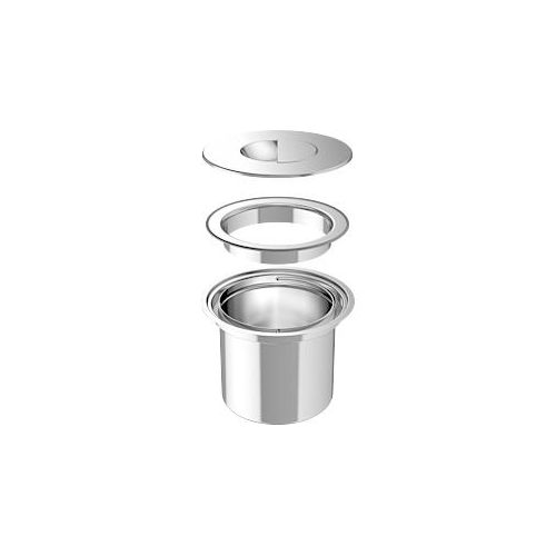 4020684320580 - Abfalleimer 512471 integriert mit Deckel Edelstahl Einbau flächenbündig 4020684320580 - Abfalleimer 512471 integriert mit Deckel Edelstahl Einbau flächenbündig