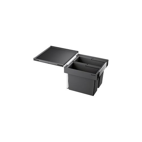 4020684651097 - BLANCO Mülltrennsystem Flexon II 45 2 Mülleimer Kunststoff Stahlblech 450 mm Untermass Gr B H T 40 cm x 37 cm x 41 cm 32 l schwarz Mülltrennsysteme 4020684651097 - BLANCO Mülltrennsystem Flexon II 45 2 Mülleimer Kunststoff Stahlblech 450 mm Untermass Gr B H T 40 cm x 37 cm x 41 cm 32 l schwarz Mülltrennsysteme