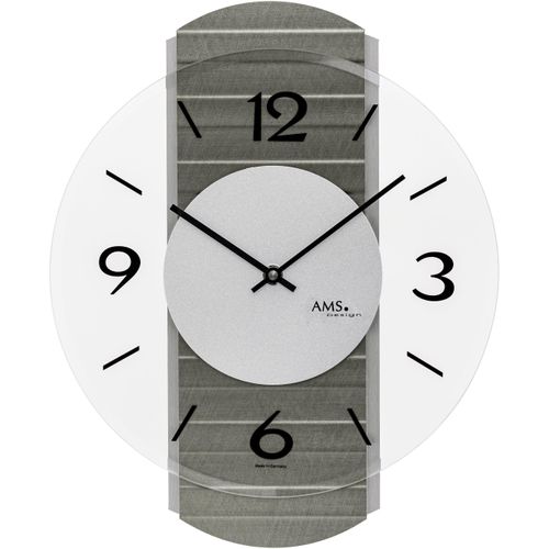 4037445161924 - Wanduhr AMS bunt (dunkelgrau) Wanduhren B H L 27cm x 4cm x 34cm Quarzuhr Made in Germany Holz Wohnzimmer Esszimmer Arbeitszimmer 4037445161924 - Wanduhr AMS bunt (dunkelgrau) Wanduhren B H L 27cm x 4cm x 34cm Quarzuhr Made in Germany Holz Wohnzimmer Esszimmer Arbeitszimmer