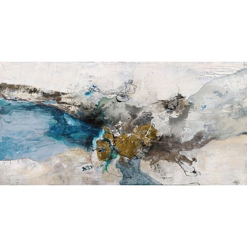 5715226318956 - Leinwanddruck NIGHT BLUE (LBH 140x70x4 cm)