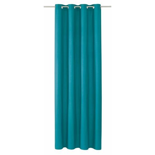 4260272733914 - Vorhang TOM TAILOR DOVE Gardinen Gr 245 cm Ösen 135 cm blau (petrol) Landhaus Gardinen Gardine 4260272733914 - Vorhang TOM TAILOR DOVE Gardinen Gr 245 cm Ösen 135 cm blau (petrol) Landhaus Gardinen Gardine