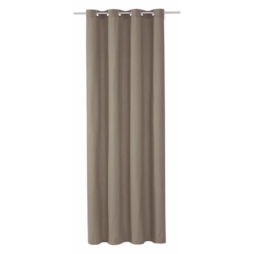 4260355790711 - Vorhang TOM TAILOR DOVE Gardinen Gr 245 cm Ösen 135 cm grau Landhaus Gardinen Gardine
