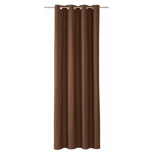 4260272733723 - Vorhang TOM TAILOR DOVE Gardinen Gr 245 cm Ösen 135 cm braun (schlamm) Landhaus Gardinen Gardine 4260272733723 - Vorhang TOM TAILOR DOVE Gardinen Gr 245 cm Ösen 135 cm braun (schlamm) Landhaus Gardinen Gardine