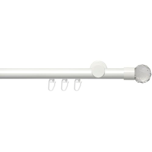 4016318374128 - Gardinenstange Innenlaufgarnitur 20 mm Power Facettkugel Gardinenstangen Gr L 240 cm Ø 20 mm 1 St 1 läufig weiß Gardinenstangen Wandmontage Gardinenstange Komplett 4016318374128 - Gardinenstange Innenlaufgarnitur 20 mm Power Facettkugel Gardinenstangen Gr L 240 cm Ø 20 mm 1 St 1 läufig weiß Gardinenstangen Wandmontage Gardinenstange Komplett
