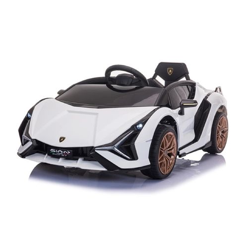 4067872156705 - TPFLivingElektro-Kinderauto Lamborghini Sian weiß 4067872156705 - TPFLivingElektro-Kinderauto Lamborghini Sian weiß