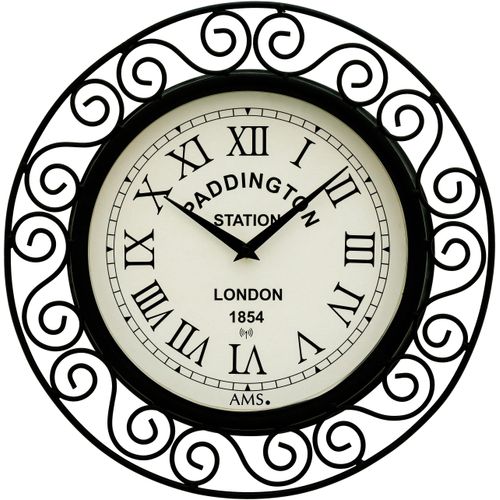 4037445161764 - Funkwanduhr AMS schwarz Wanduhren Ø 30cm Quarzuhr Wanduhr Wohnzimmer Esszimmer Arbeitszimmer Küche Büro 4037445161764 - Funkwanduhr AMS schwarz Wanduhren Ø 30cm Quarzuhr Wanduhr Wohnzimmer Esszimmer Arbeitszimmer Küche Büro