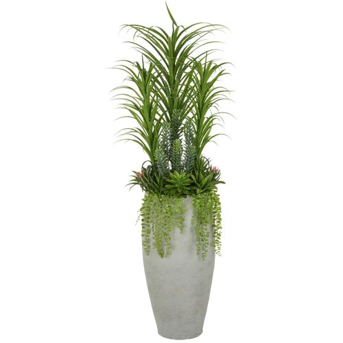 4064118326281 - Kunstpflanze CREATIV GREEN Arrangement aus Sukkulenten grün H175cm Kunststoff Kunstpflanzen in opulenter Größe 4064118326281 - Kunstpflanze CREATIV GREEN Arrangement aus Sukkulenten grün H175cm Kunststoff Kunstpflanzen in opulenter Größe