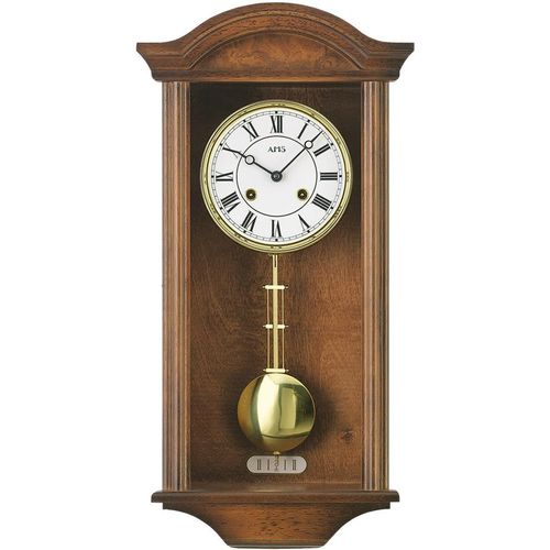 4037445133723 - Pendelwanduhr AMS R614 1 braun (nussbaumfarben) Wanduhren B H L 27cm x 13cm x 53cm Mechanische UhrHolzErle nussbaumfarbenWohnzimmerMade in Germany 4037445133723 - Pendelwanduhr AMS R614 1 braun (nussbaumfarben) Wanduhren B H L 27cm x 13cm x 53cm Mechanische UhrHolzErle nussbaumfarbenWohnzimmerMade in Germany