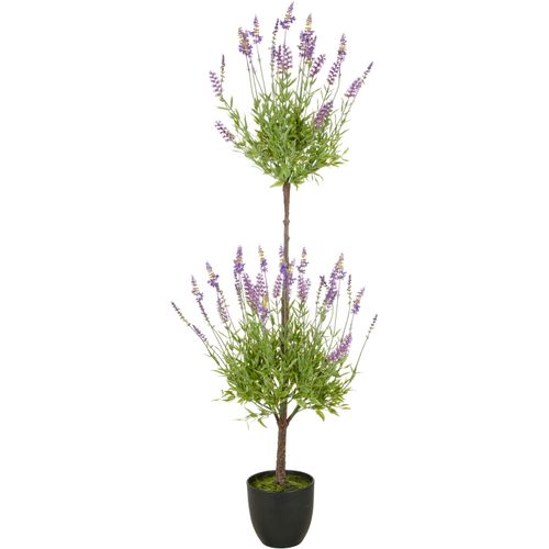 4064118325871 - Kunstpflanze CREATIV GREEN Lavendel lila H120cm Kunststoff Kunstpflanzen mit filigranen Lavendelbüten 4064118325871 - Kunstpflanze CREATIV GREEN Lavendel lila H120cm Kunststoff Kunstpflanzen mit filigranen Lavendelbüten