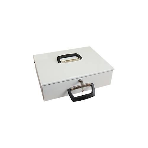 4011238003363 - Euro-Geldkassette inkl Zähleinsatz in Euro stabiler Tragegriff BxTxH 355x275x105 mm lichtgrau 4011238003363 - Euro-Geldkassette inkl Zähleinsatz in Euro stabiler Tragegriff BxTxH 355x275x105 mm lichtgrau
